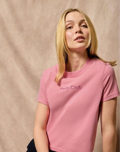 T-Shirt Tori Minimal Combo Rubber rose