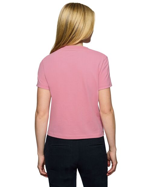 T-Shirt Tori Minimal Combo Rubber rose