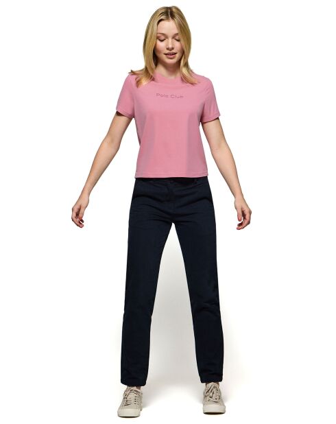 T-Shirt Tori Minimal Combo Rubber rose