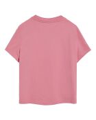 T-Shirt Tori Minimal Combo Rubber rose
