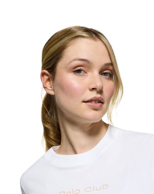 T-Shirt Tori Minimal Combo Rubber blanc