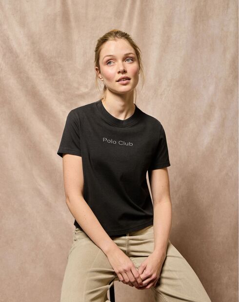 Camiseta negra de goma Tori Minimal Combo