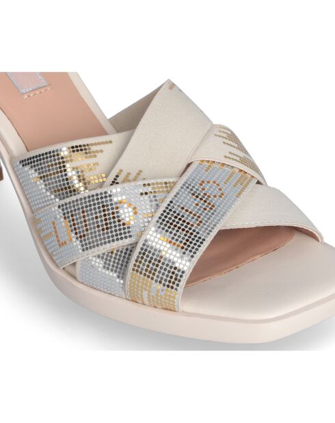 Sandales Adele beiges