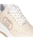 Baskets en Cuir Amazing beiges