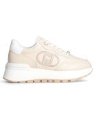 Baskets en Cuir Amazing beiges