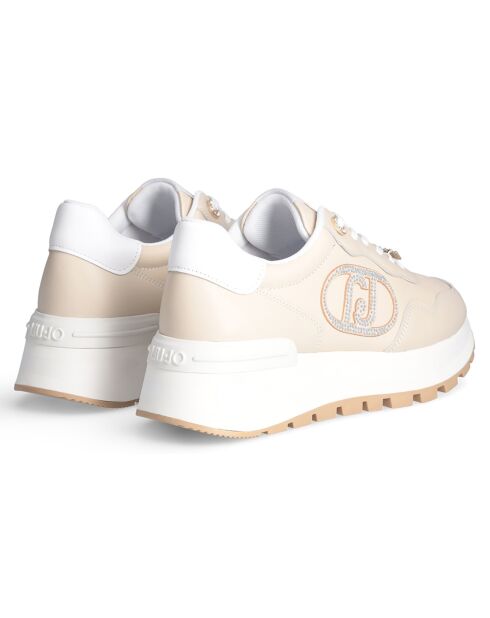 Baskets en Cuir Amazing beiges