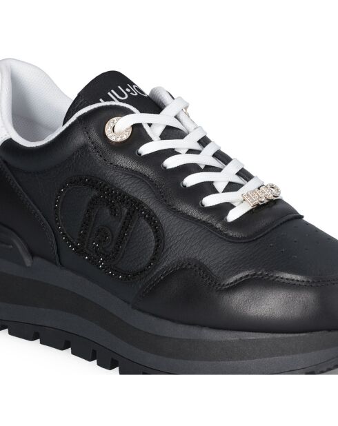 Baskets en Cuir Amazing noires