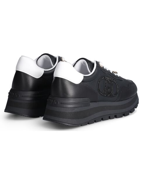 Baskets en Cuir Amazing noires