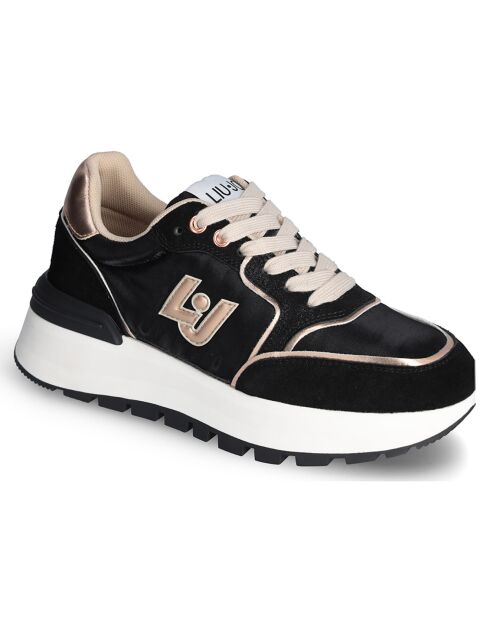 Baskets en Cuir Amazing noires