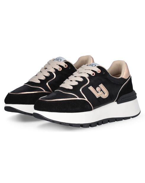 Baskets en Cuir Amazing noires