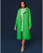 Trench-coat en Coton Biologique vert