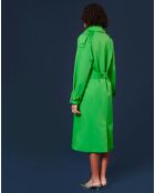 Trench-coat en Coton Biologique vert