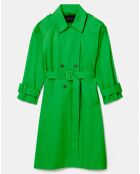 Trench-coat en Coton Biologique vert