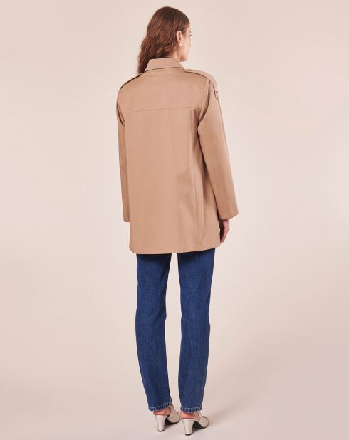 Trench en Coton Biologique naturel