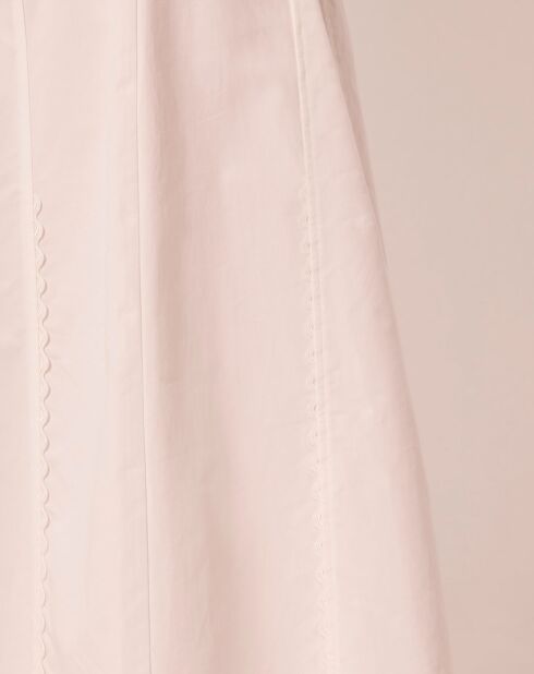 Jupe en coton blanche