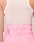 Pantalon Coton Biologique en popeline blush