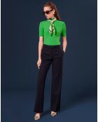 Pantalon en Laine froide mélangée nocturne