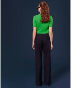 Pantalon en Laine froide mélangée nocturne
