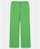 Pantalon en Laine froide mélangée vert