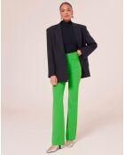 Pantalon en toile double vert