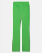 Pantalon en toile double vert