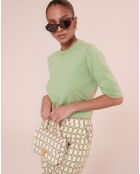 Pull en Laine & Coton Biologique jade