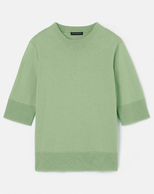 Pull en Laine & Coton Biologique jade