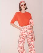 Pull en Laine & Coton Biologique corail