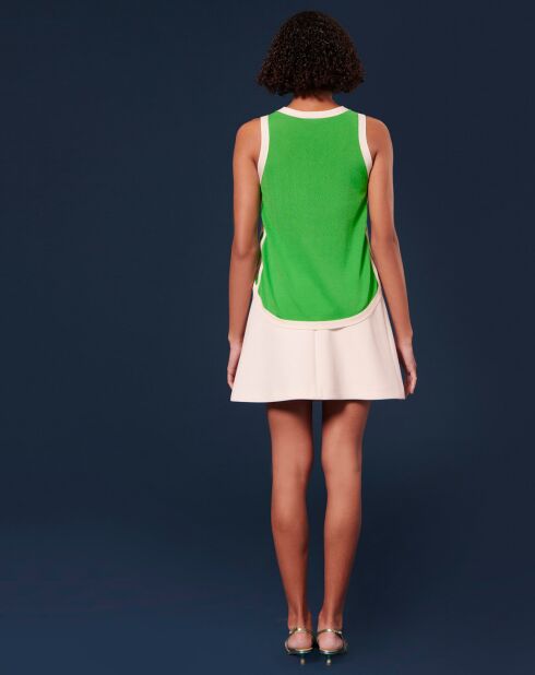 Débardeur en coton vert