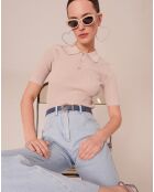 Pull en maille naturel