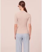 Pull en maille naturel
