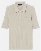 Pull en maille naturel