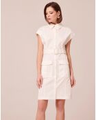 Robe en coton blanche