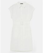 Robe en coton blanche