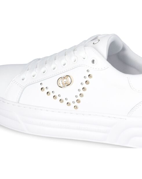 Baskets en Cuir Cleo blanches
