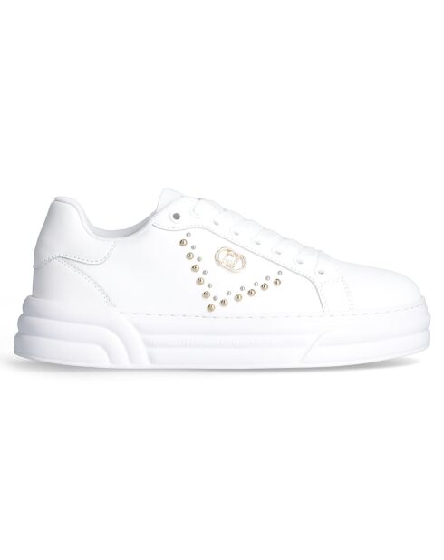 Baskets en Cuir Cleo blanches