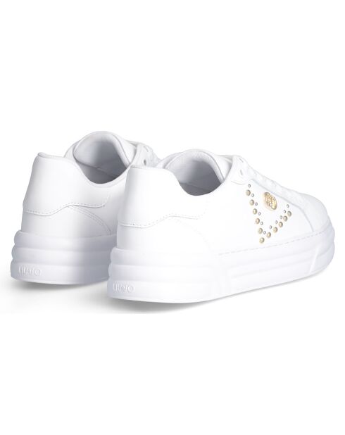 Baskets en Cuir Cleo blanches