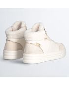Baskets en Cuir Cleo beiges
