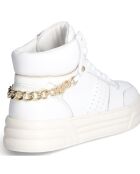Baskets en Cuir Cleo blanches