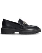 Mocassins en Cuir Cora noirs