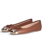 Ballerines en Cuir Dafne marron