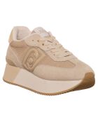 Baskets en Cuir Dreamy beiges