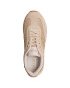 Baskets en Cuir Dreamy beiges