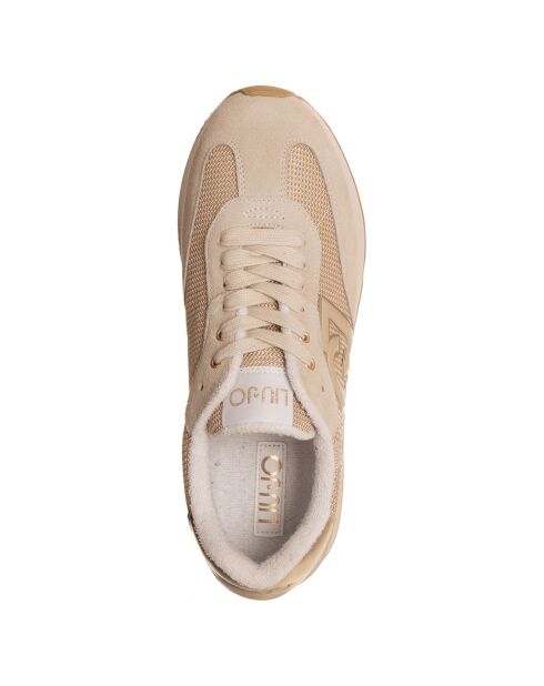 Baskets en Cuir Dreamy beiges