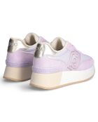 Baskets en Cuir Dreamy lilas