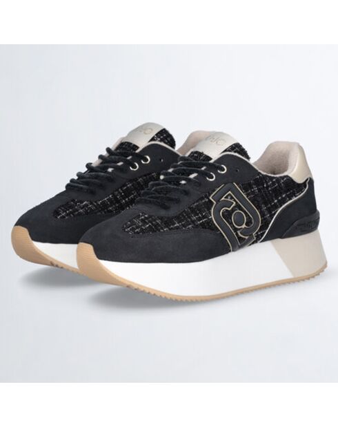Baskets en Cuir Dreamy noires