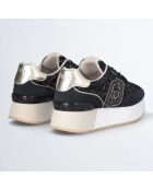 Baskets en Cuir Dreamy noires