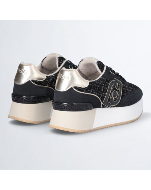 Baskets en Cuir Dreamy noires