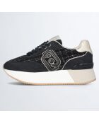 Baskets en Cuir Dreamy noires