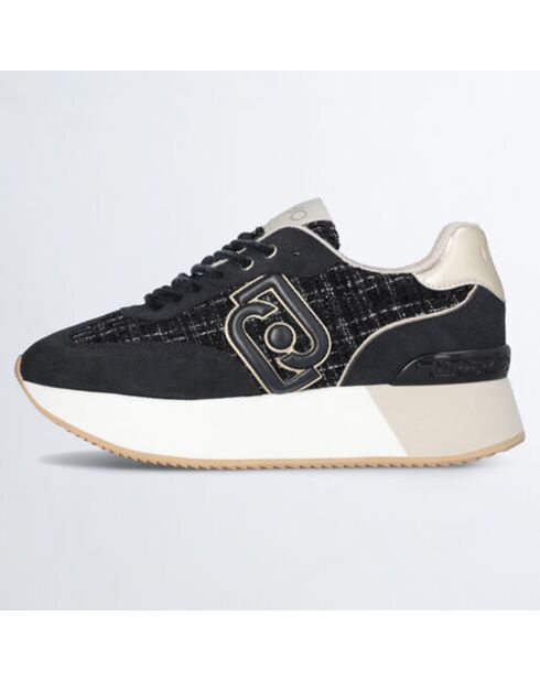 Baskets en Cuir Dreamy noires